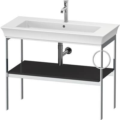 Duravit WT4544RH1H1 - Duravit White Tulip 38 3/4" X 17 3/4" Console In High Gloss Graphite