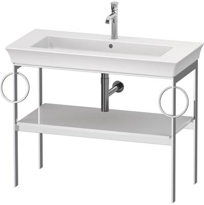 Duravit WT4547B8585 - Duravit White Tulip 38 3/4" X 17 3/4" Console In High Gloss White