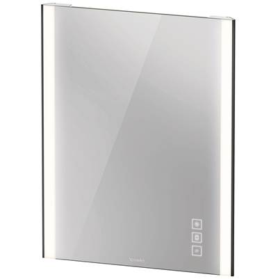 Duravit XV70410B2B26000 - Duravit Xviu Icons Control Led Mirror In Matte Black, 2700K - 6500K