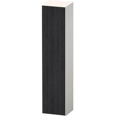 Duravit ZE1352L16840000 - Duravit Zencha 15 3/4" X 69 1/4" Wall Mount Linen Cabinet In Black Oak