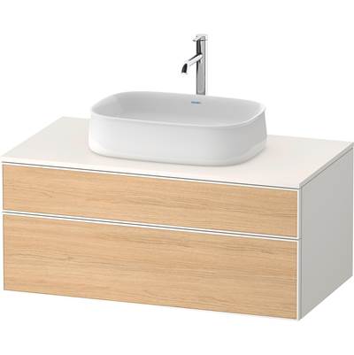 Duravit ZE4821030840000 - Duravit Zencha 39 3/8" Wall Mount Two Drawer Single Vanity Cabinet In Natural Oak, Sink Sold Separately