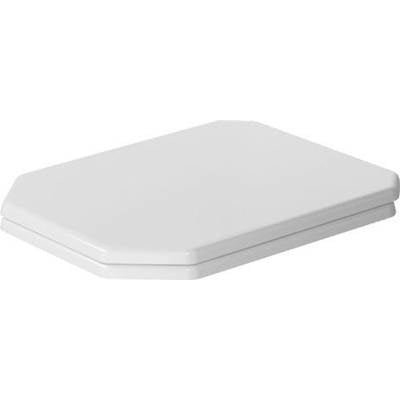 Duravit 0064890000 - Duravit 1930 Series Round Slow Close Toilet Seat In White