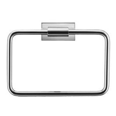 Duravit 0099611000 - Duravit Karree Towel Ring In Chrome