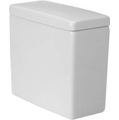Duravit 0920400004 - Duravit Starck 3 1.28 Gpf Single Flush Toilet Tank In White With Left Lever Flush