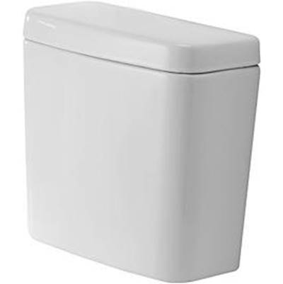 Duravit 0927200002 - Duravit D-Code 1.28 Gpf Single Flush Toilet Tank In White With Top Push Button Flush