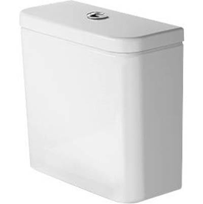 Duravit 09416000U2 - Duravit No.1 1.32/0.92 Gpf Dual Flush Toilet Tank In White With Top Push Button Flush