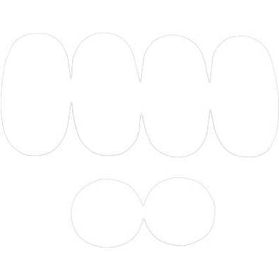 Duravit 1003960000 - Duravit Bumper Set, Toilet Part