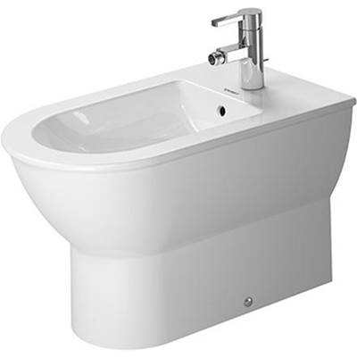Duravit 2251100000 - Duravit Darling New Single Hole Horizontal Spray Floorstanding Bidet In White