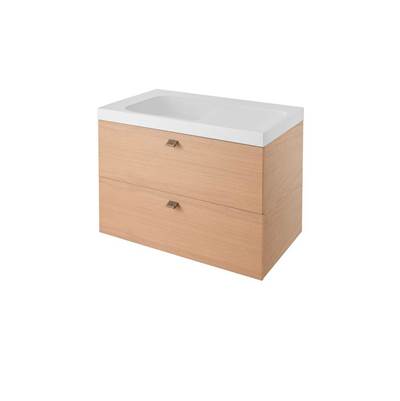 DXV D19075036LH.414 - 36In Wall Hung Vanity, Left Hand