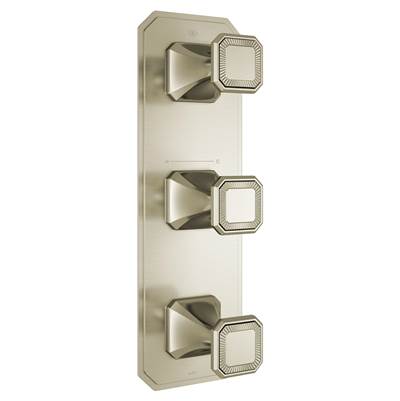 DXV D35170539.144 - Belshire 3 Handle Therm Trim Cushion, Bn