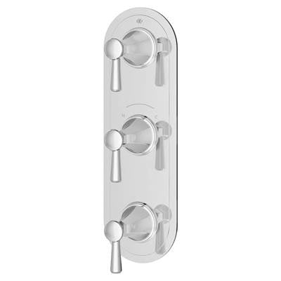 DXV D35160537.150 - Fitzgerald 3-Handle Therm Trim, Pn