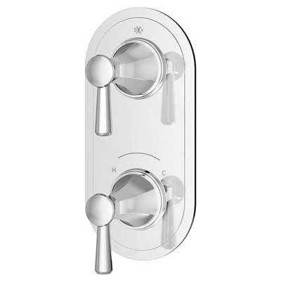 DXV D35160527.100 - Fitzgerald 2-Handle Therm Trim, Pc