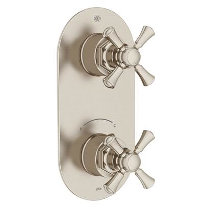 DXV D35155528.144 - Oak Hill 2-Handle Therm Cross Hndle, Bn