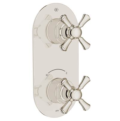 DXV D35155528.150 - Oak Hill 2-Handle Therm Cross Hndle, Pn