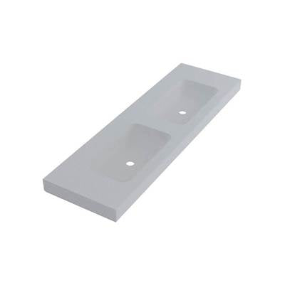 Fiora FIMPCI220021M - Wall Mount Double Lav 63X19 No-Hole