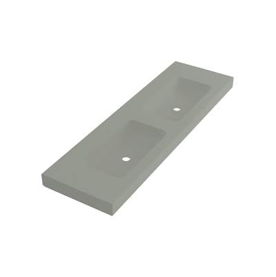 Fiora FIMPCI220131T - Wall Mount Double Lav 63X19 1-Hole