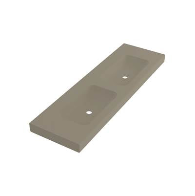 Fiora FIMPCI220137T - Wall Mount Double Lav 63X19 1-Hole