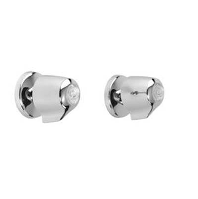 Gerber Plumbing G0047763 - Gerber Classics 2H Straight Pattern Trim & Compression Valve W/ 1/2'' Ips Connections & Metal Handles Chrome