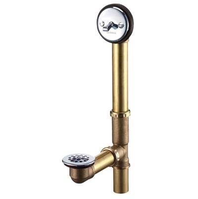 Gerber Plumbing G0041218 - Maxwell Se Trip Lever Drain For Standard Tub Chrome