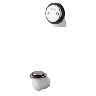 Gerber Plumbing G0041542 - Gerber Classics Schedule 40 Pvc Auto Trip Drain Kit For Standard Tub Chrome