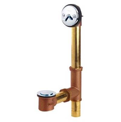 Gerber Plumbing G0041800 - Gerber Classics Pop-Up Fit-All Drain For Standard Tub With Chrome