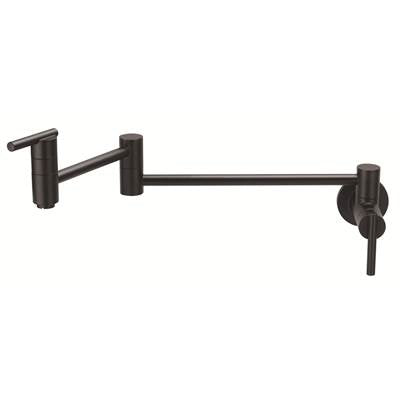 Gerber Plumbing D205058BS - Parma Wall Mount Pot Filler 2.2Gpm Satin Black