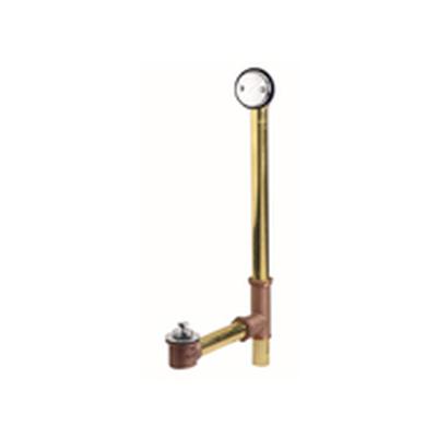 Gerber Plumbing G004185376 - Gerber Classics Lift & Turn Drain For Roman Tub With Retaining Ring Chrome