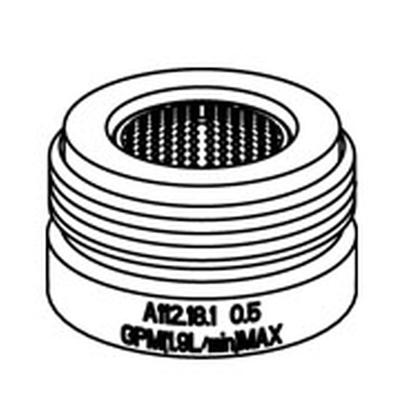 Gerber Plumbing G0091566 - Aerator Kit 0.5Gpm Spray Standard Male Chrome