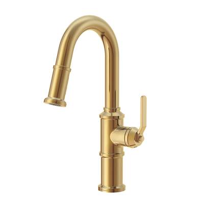 Gerber Plumbing D150537BB - Kinzie 1H Pull-Down Prep Faucet 1.75Gpm Brushed Bronze