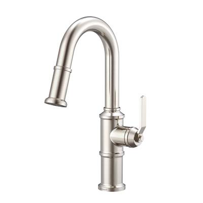 Gerber Plumbing D150537SS - Kinzie 1H Pull-Down Prep Faucet 1.75Gpm Stainless Steel