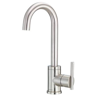 Gerber Plumbing D150558SS - Parma 1H Bar Faucet W/ Side Mount Handle 1.75Gpm Stainless Steel
