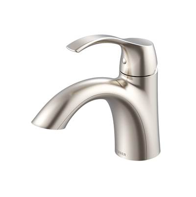 Gerber Plumbing D222522BN - Antioch 1H Lavatory Faucet Single Hole Mount W/ 50/50 Touch Down Drain 1.2Gpm Brushed Nickel