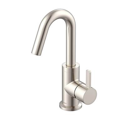 Gerber Plumbing D222530BN - Amalfi 1H Lavatory Faucet Single Hole Mount W/ 50/50 Touch Down Drain & Optional Deck Plate Included 1.2Gpm Brushed Nickel