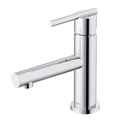 Gerber Plumbing D224158 - Parma Trim Line 1H Lavatory Faucet Single Hole Mount W/ Metal Touch Down Drain & Optional Deck Plate Included 1.2Gpm Chrome