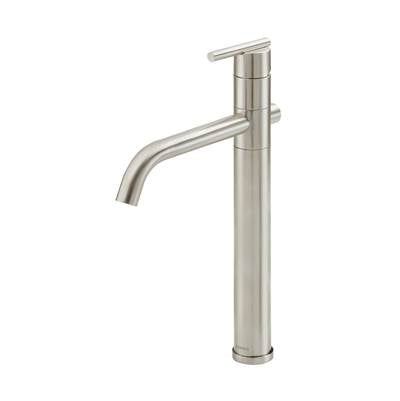 Gerber Plumbing D225158BN - Parma 1H Vessel Filler Single Hole Mount W/ Metal Grid Strainer 1.2Gpm Brushed Nickel