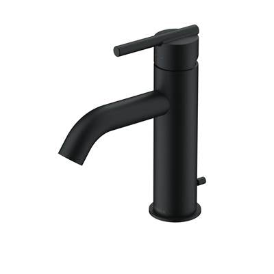 Gerber Plumbing D225258BS - Parma 1H Lavatory Faucet W/ Metal Pop-Up Drain & Optional Deck Plate Included 1.2Gpm Satin Black