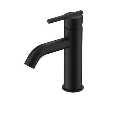 Gerber Plumbing D225458BS - Parma 1H Lavatory Faucet W/ Metal Touch Down Drain & Optional Deck Plate Included 1.2Gpm Satin Black