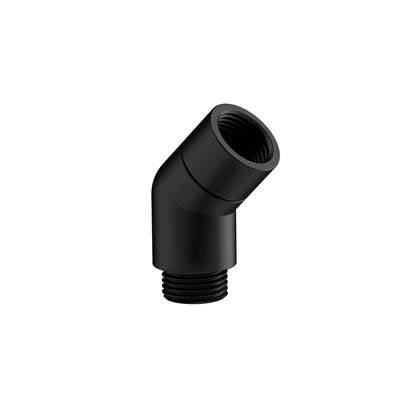 Gerber Plumbing D300140BS - Floor Mount Tub Filler Elbow Adapter Satin Black