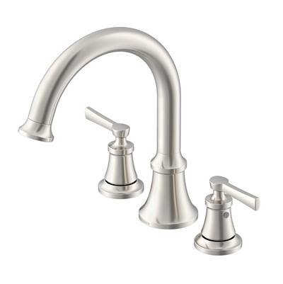 Gerber Plumbing D300979BNT - Northerly 2H Roman Tub Trim Kit W/Out Spray Brushed Nickel