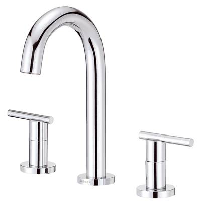 Gerber Plumbing D303658 - Parma Trim Line 2H Widespread Lavatory Faucet W/ Metal Touch Down Drain 1.2Gpm Chrome