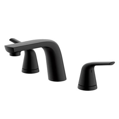 Gerber Plumbing D304134BS - Lemora 2H Widespread Lavatory Faucet W/ Metal Touch-Down Drain 1.2Gpm Satin Black