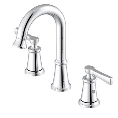 Gerber Plumbing D304179 - Northerly 2H Widespread Lavatory Faucet W/ 50/50 Touch Down Drain 1.2Gpm Chrome