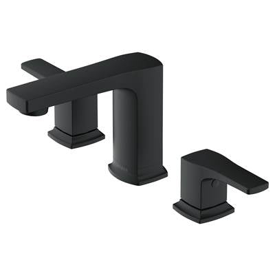 Gerber Plumbing D304270BS - Tribune 2H Widespread Lavatory Faucet W/ Metal Touch Down Drain 1.2Gpm Satin Black
