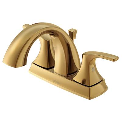 Gerber Plumbing D307018BB - Vaughn 2H Centerset Lavatory Faucet W/ Metal Pop-Up Drain 1.2Gpm Brushed Bronze
