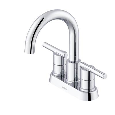 Gerber Plumbing D307058 - Parma 2H Centerset Lavatory Faucet W/ Metal Touch Down Drain 1.2Gpm Chrome