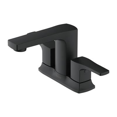 Gerber Plumbing D307270BS - Tribune 2H Centerset Lavatory Faucet W/ Metal Touch Down Drain 1.2Gpm Satin Black
