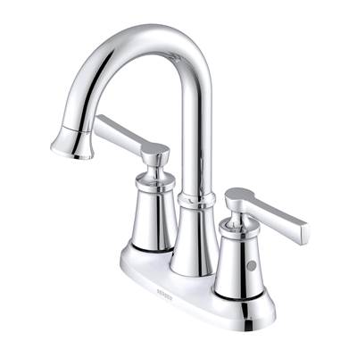 Gerber Plumbing D307079 - Northerly 2H Centerset Lavatory Faucet W/ 50/50 Touch Down Drain 1.2Gpm Chrome