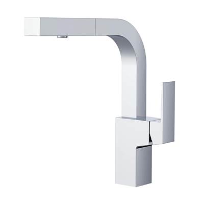 Gerber Plumbing D404562 - Mid-Town Trim Line 1H Pull-Out Kitchen Faucet W/ Snapback Retraction 1.75Gpm Chrome
