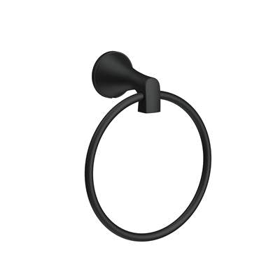Gerber Plumbing D445060BS - Windley Towel Ring Satin Black