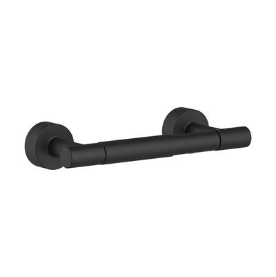 Gerber Plumbing D446258BS - Parma 2 Post Toilet Paper Holder Satin Black